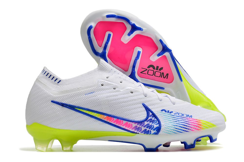 Nike Air Zoom Mercurial Vapor XV Elite FG blanco azul